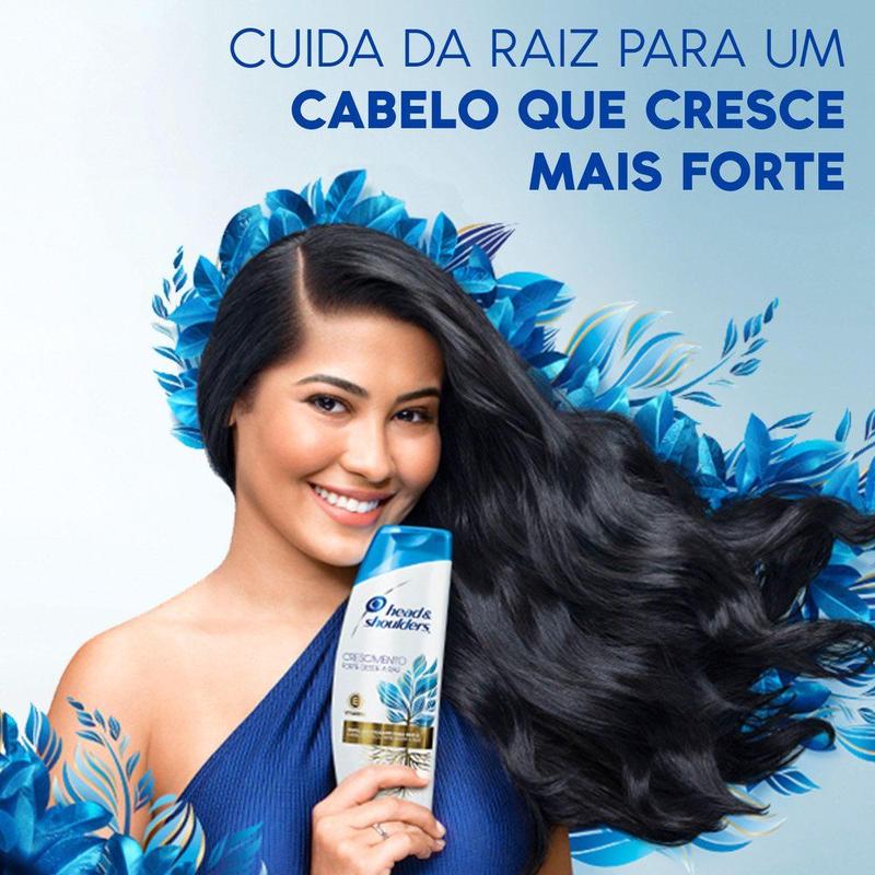 Shampoo Head & Shoulders Crescimento Forte Desde a Raiz